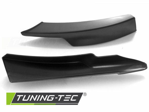 Upgrade Frontspoiler Flaps / Splitter für BMW 3er E90 / E91 LCI 09-11 schwarz matt